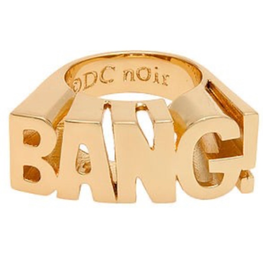 NWT Noir x DC Comics ‘Bang’ Ring